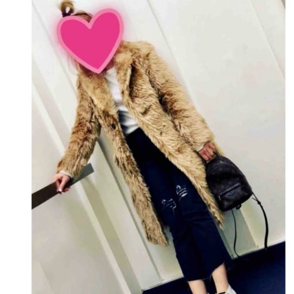 HP🎉 Saint Laurent Faux Fur Coat - Picture 14 of 14